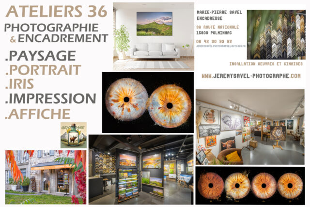 ATELIERS 36 - Marie-P & Jérémy SAVEL – Photographie & Encadrement
